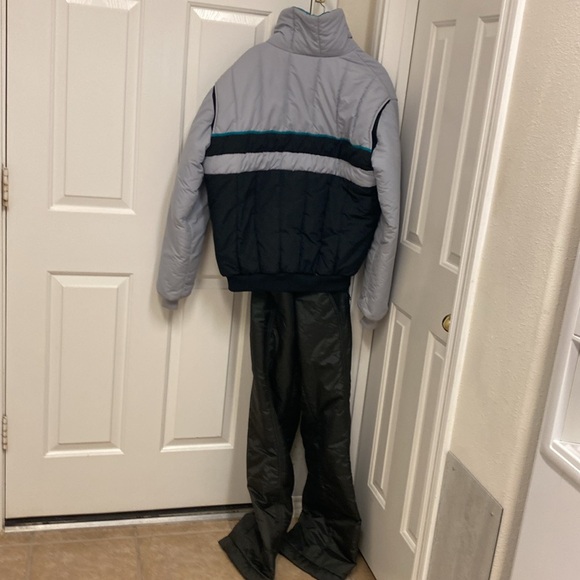 Roffe ski jacket ski bib x-tall worn together - Picture 3 of 6